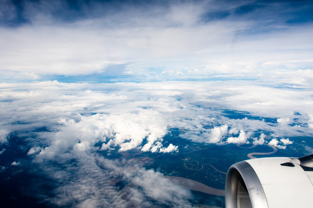 ciel avec nuages